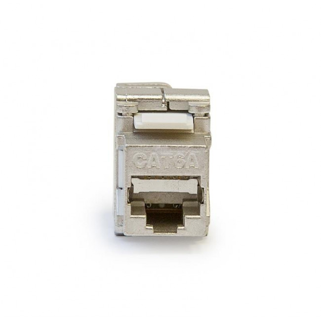 Keystone Jack Χαλκού RJ45 Cat.6A UTP shielded KEJ-CEA-S-10G KELINE