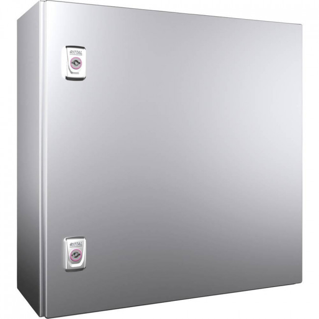 Ερμάριο Μεταλλικό 500x500x210mm AISI 304 Αδιάφανη Πόρτα IP66 AX Basic RITTAL