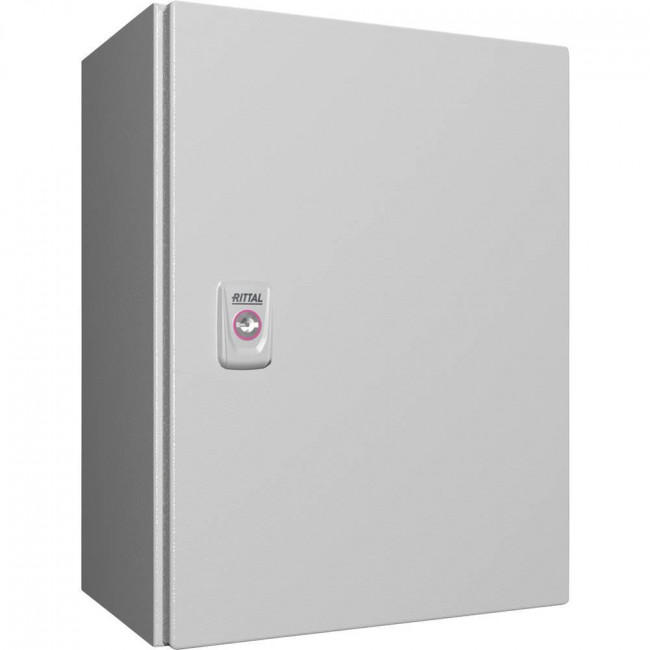 Ερμάριο Μεταλλικό 400x300x210mm Αδιάφανη Πόρτα IP66 AX Basic RITTAL