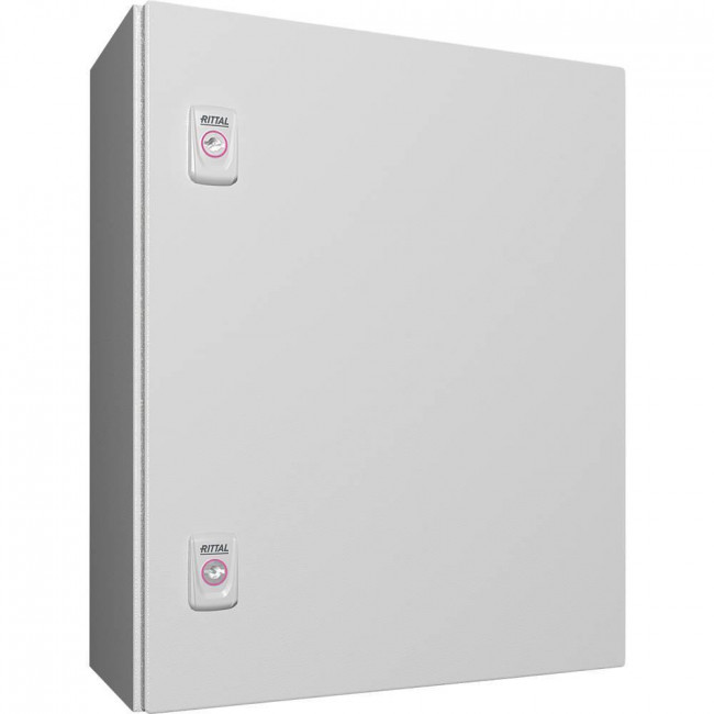 Ερμάριο Μεταλλικό 500x400x210mm Αδιάφανη Πόρτα IP66 AX Basic RITTAL