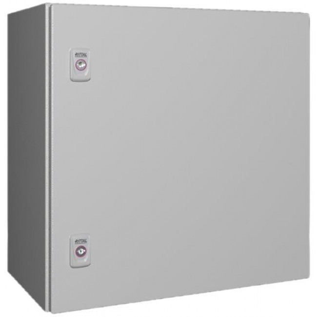 Ερμάριο Μεταλλικό 500x500x300mm Αδιάφανη Πόρτα IP66 AX Basic RITTAL