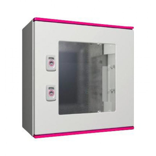 Ερμάριο Πλαστικό 400x400x200mm Διάφανη Πόρτα IP56 AX RITTAL