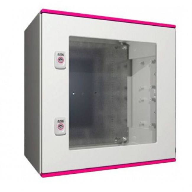 Ερμάριο Πολυεστερικό 500x500x300mm Διάφανη Πόρτα IP56 AX RITTAL