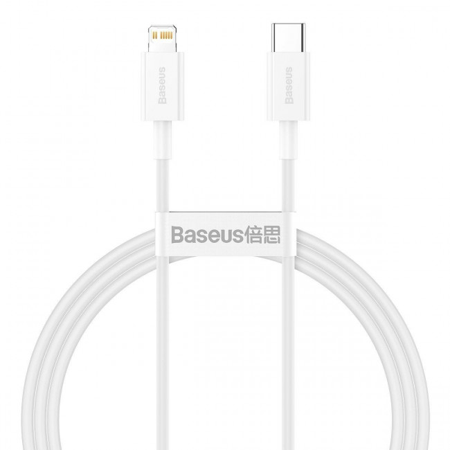 Καλώδιο Φόρτισης USB TypeC Σε Lighting 1m Λευκό CATLYS-A02 BASEUS