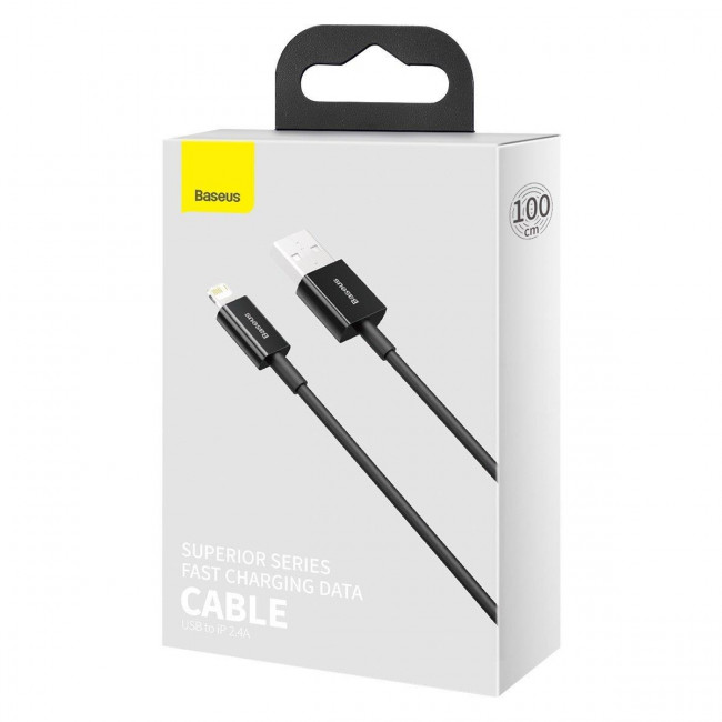 Καλώδιο Φόρτισης USB TypeA Σε Lighting 1m μαύρο CALYS-A01 BASEUS