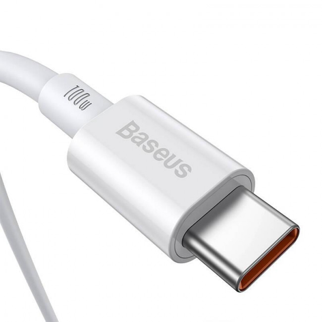 Καλώδιο Φόρτισης USB TypeC Σε TypeC 2m Λευκό CATYS-C02 BASEUS