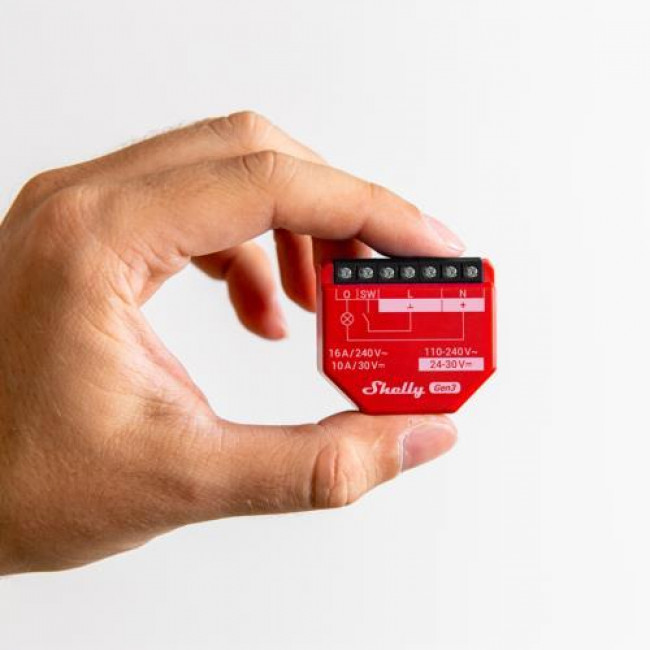 Διακόπτης Wi-Fi Και Bluetooth 1 Εξόδου 1PM Gen3 SHELLY