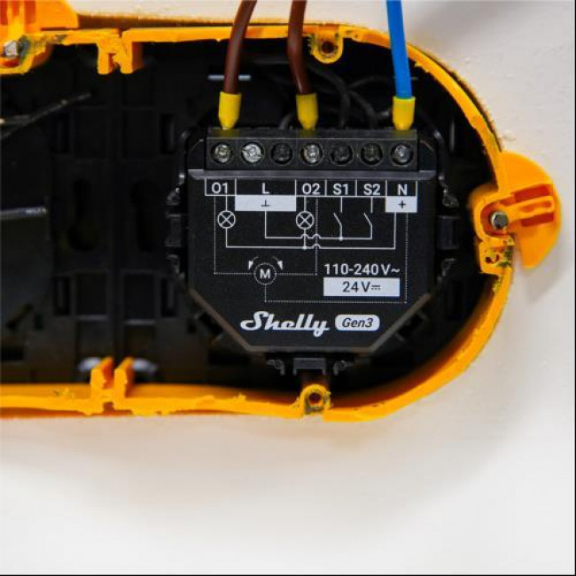 Διακόπτης Wi-Fi Και Bluetooth 2 Εξόδων 2PM Gen3 SHELLY