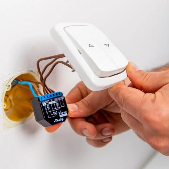 Διακόπτης Wi-Fi Και Bluetooth 2 Εξόδων Plus 2PM SHELLY