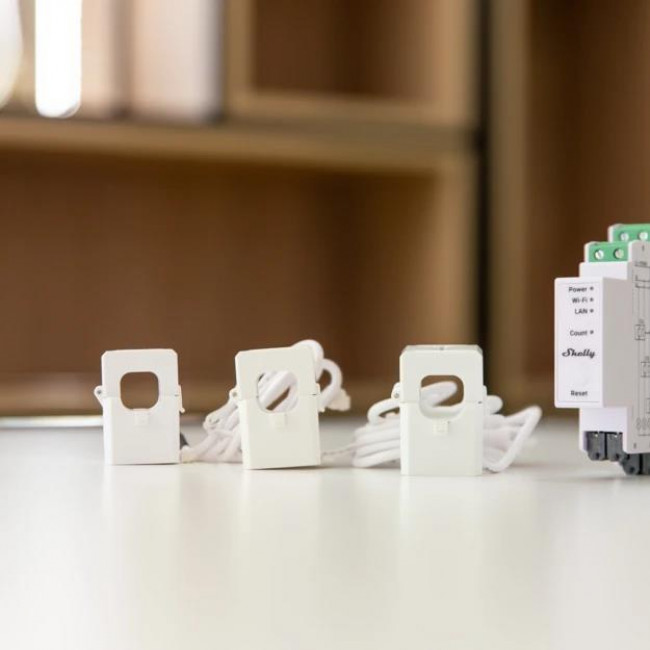 Μετρητής Ενέργειας Wi-Fi Τριφασικός Pro 3EM SHELLY