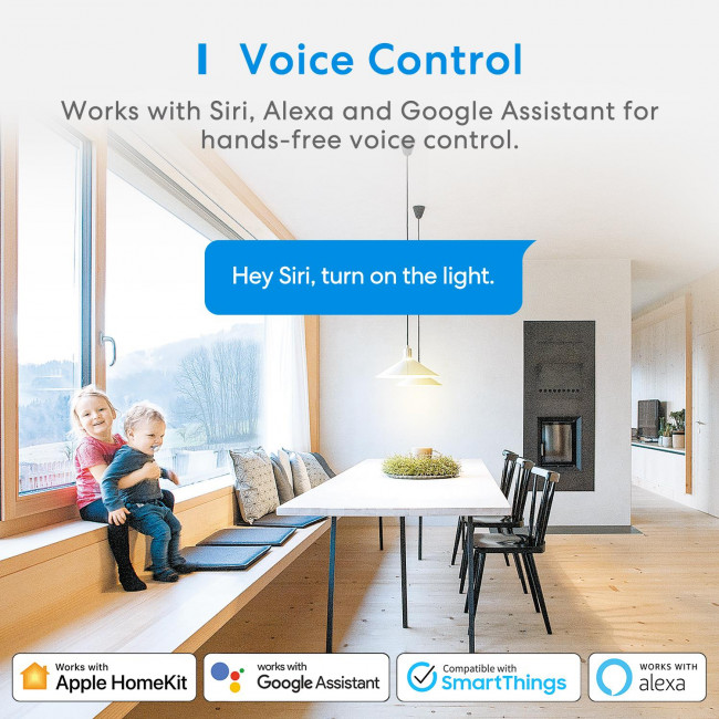 Διακόπτης Wi-Fi 1 Εξόδου HomeKit MSS810HK MEROSS
