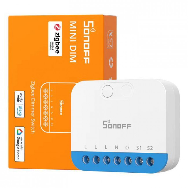 Διακόπτης Zigbee 1 Εξόδου MINI-DIM SONOFF