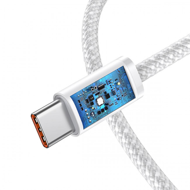 Καλώδιο Φόρτισης USB TypeC Σε TypeC 1m Λευκό CALD000202 BASEUS