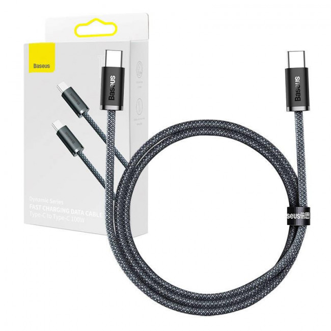 Καλώδιο Φόρτισης USB TypeC Σε TypeC 1m ΜΑΥΡΟ CALD000216 BASEUS