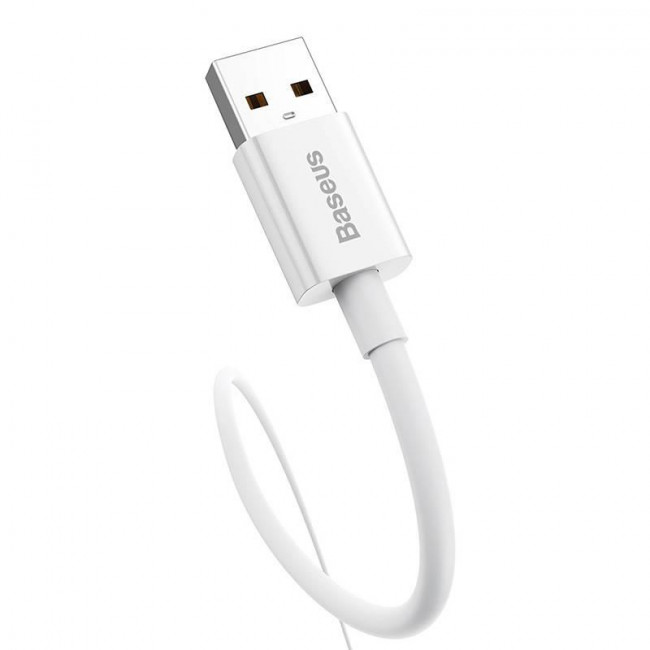 Καλώδιο Φόρτισης USB TypeA Σε TypeC 1m Λευκό P1032010 BASEUS