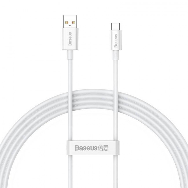 Καλώδιο Φόρτισης USB TypeA Σε TypeC 1.5m Λευκό P1032010 BASEUS