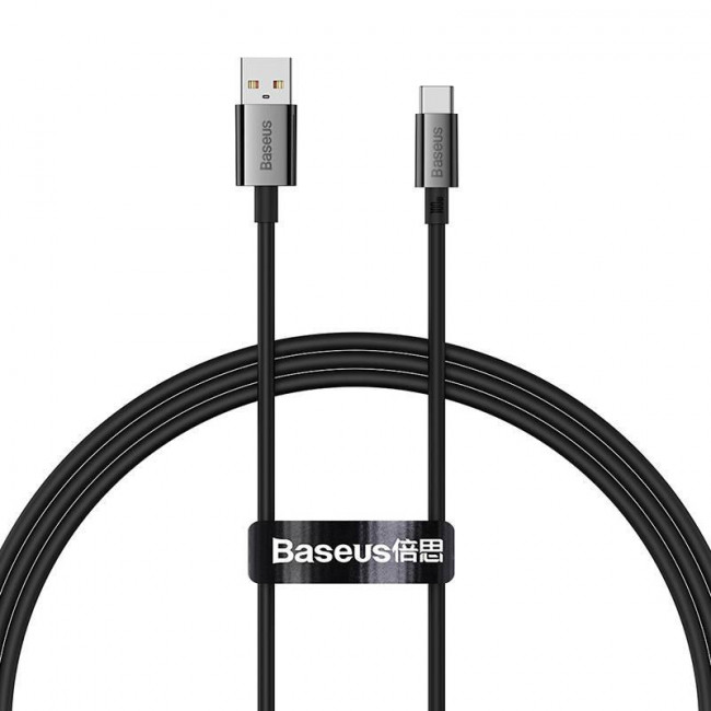 Καλώδιο Φόρτισης USB TypeA Σε TypeC 1m Μαύρο P1032010 BASEUS