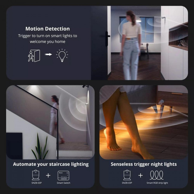 Αισθητήρας Κίνησης ZigBee SNZB-03P SONOFF