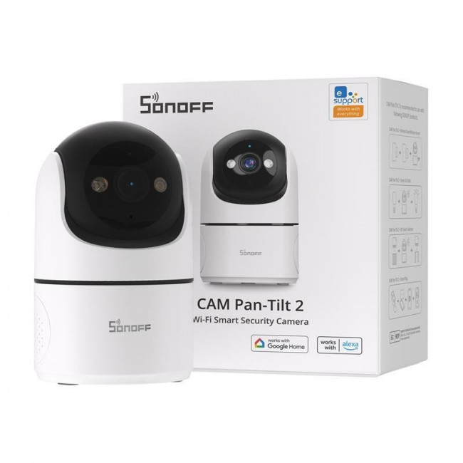Κάμερα Pan/Tilt Wi-Fi 2MP, CAM-PT2 SONOFF