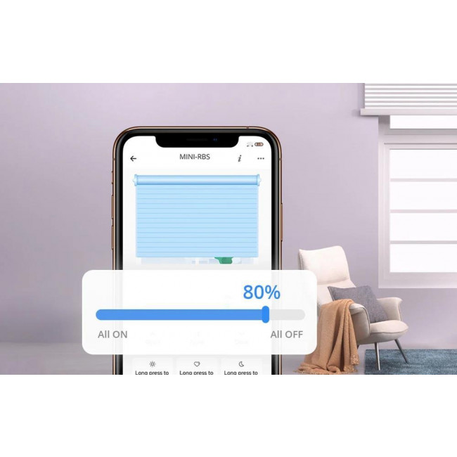 Διακόπτης Wi-Fi 1 Εξοδου Ρολών MINI-RBS SONOFF