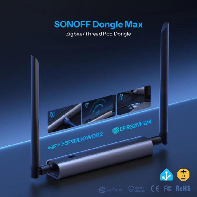 Έξυπνο Hub Zigbee/Thread Dongle Max SONOFF