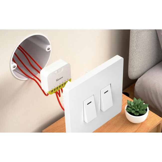 Διακόπτης Zigbee 2 Εξόδων MINI-ZB2GS-L SONOFF