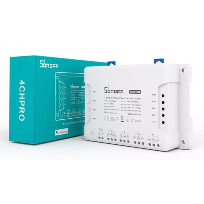 Διακόπτης Wi-Fi Και RF 4 Εξόδων 4CHPROR3 SONOFF