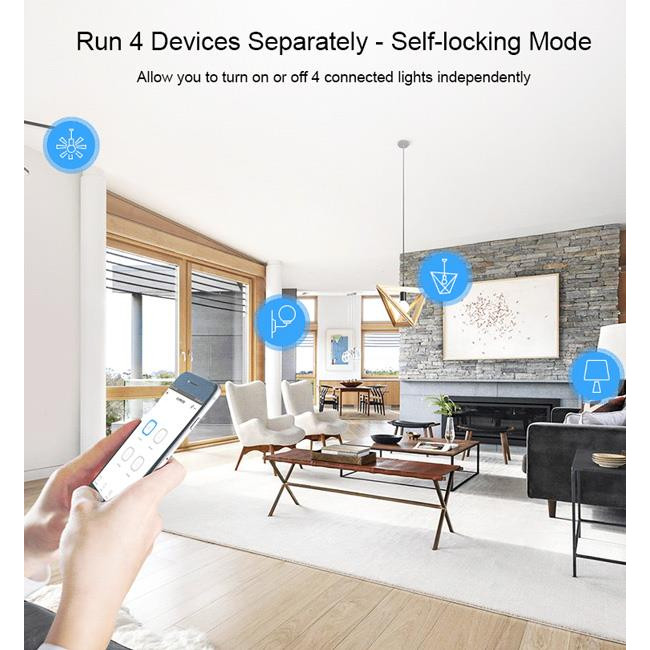 Διακόπτης Wi-Fi 4 Εξόδων 4CHR3 SONOFF