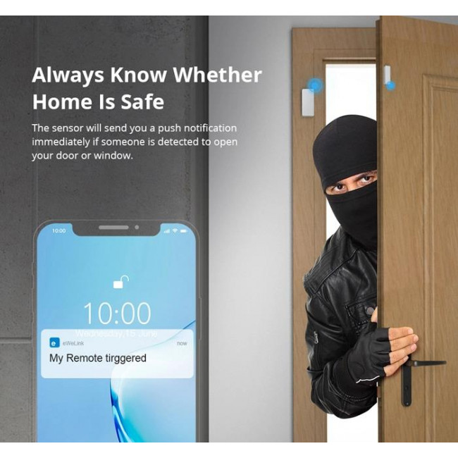Αισθητήρας Πορτών Και Παραθύρων WiFi DW2-WI-FI SONOFF