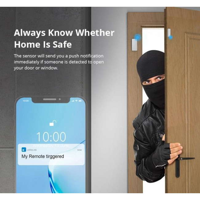 Αισθητήρας Πορτών Και Παραθύρων WiFi DW2-WI-FI SONOFF