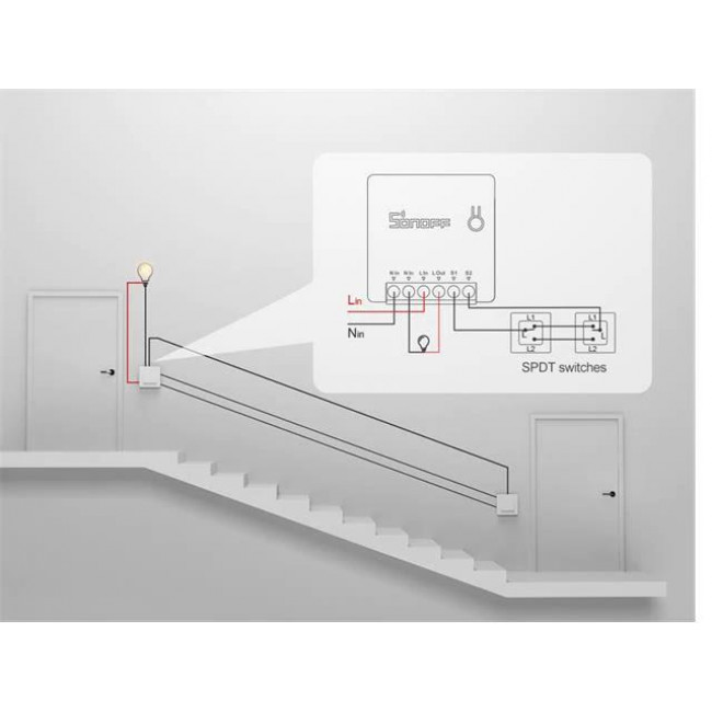 Διακόπτης Wi-Fi 1 Εξόδου MINIR2 SONOFF