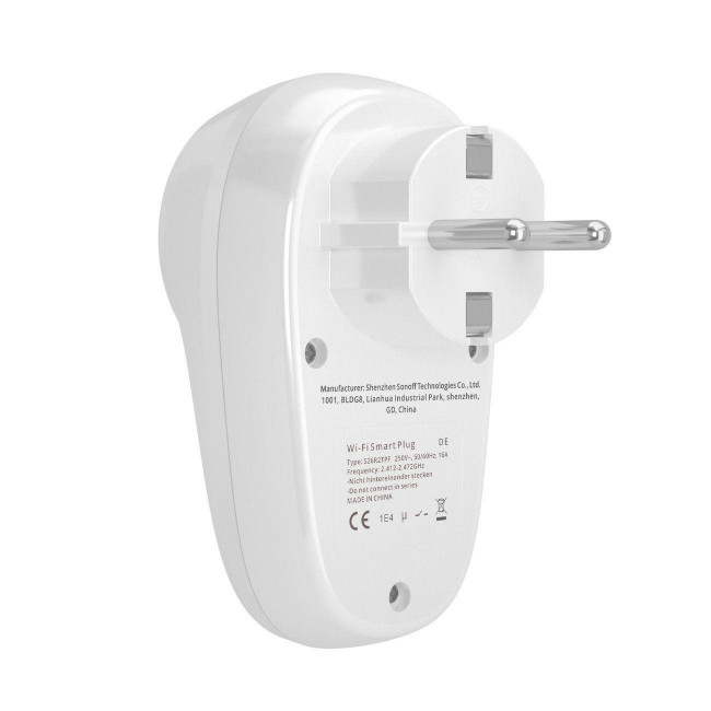 Αντάπτορας Ρεύματος Wi-Fi S26R2TPF-DE SONOFF