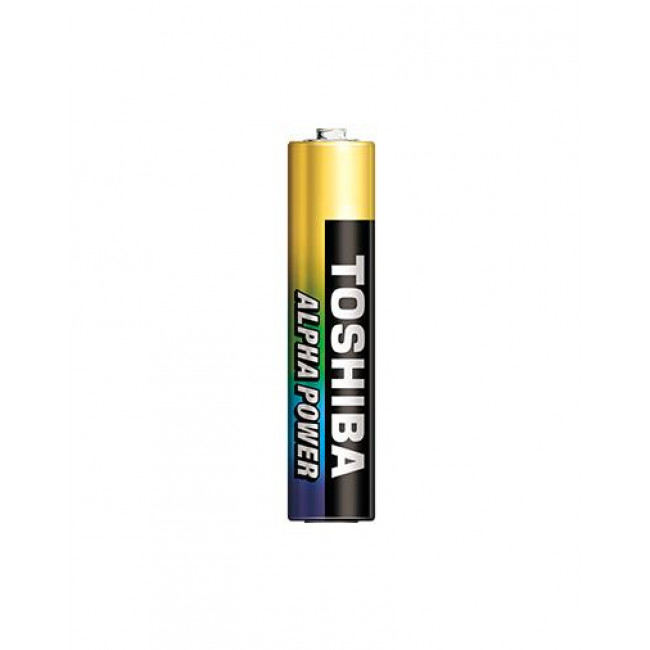 Μπαταρία Αλκαλική LR03 AAA (Blister 4τμχ) Alpha Power TOSHIBA