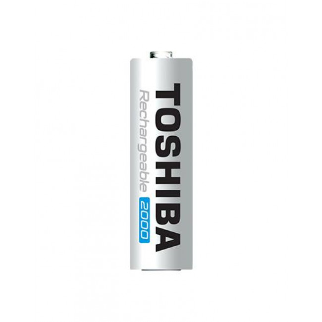 Μπαταρία Επαναφορτιζόμενη LR06 ΑΑ 1.2V 2000mAh (Blister 4τμχ) TOSHIBA