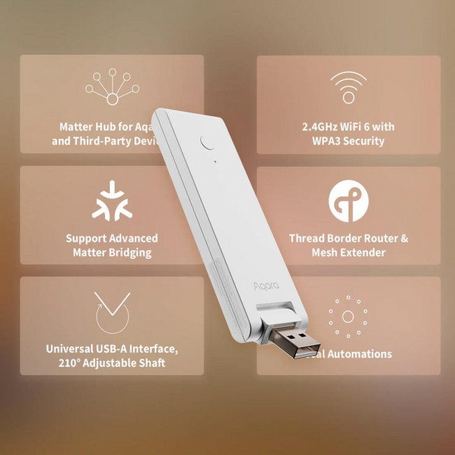 Έξυπνο Hub M100 Thread & Zigbee Matter Support AQARA