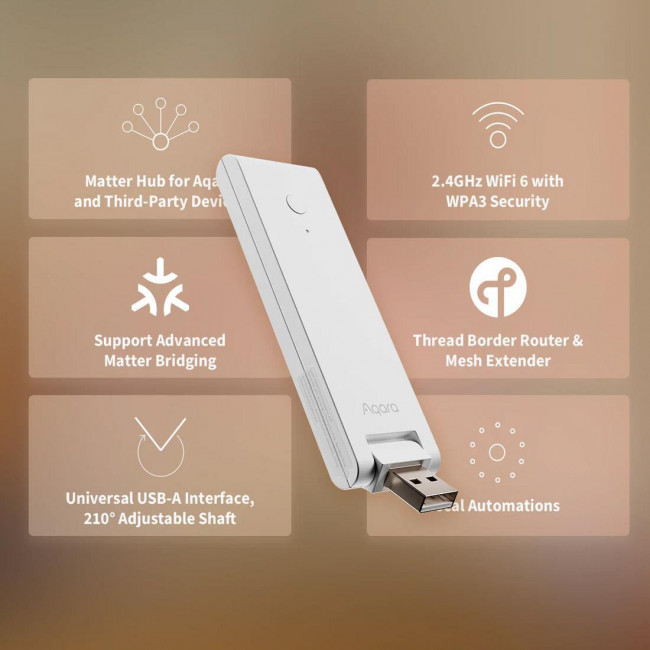 Έξυπνο Hub M100 Thread & Zigbee Matter Support AQARA