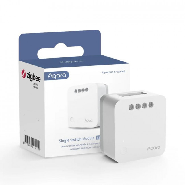 Διακόπτης Ενδιάμεσος Zigbee 1 Εξόδου T1 AQARA