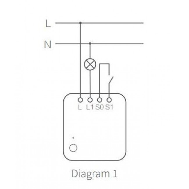 Διακόπτης Ενδιάμεσος Zigbee 1 Εξόδου T1 AQARA