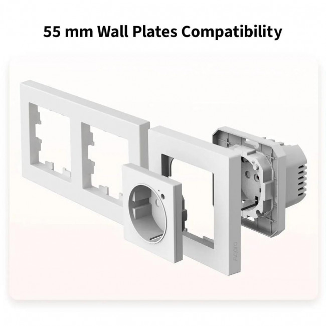 Έξυπνη Πρίζα H2 Zigbee WP-P01D AQARA