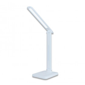 Φωτιστικό Γραφείου LED 6W 3000-5000K Λευκό Με USB Και Wireless Φορτιστή 0-310 ADELEQ