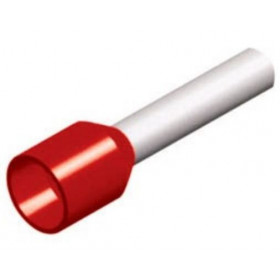 Ακροχιτώνιο Με Μόνωση  Κόκκινο 1mm²