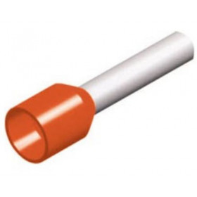 Ακροχιτώνιο Με Μόνωση  Πορτοκαλί 4mm²