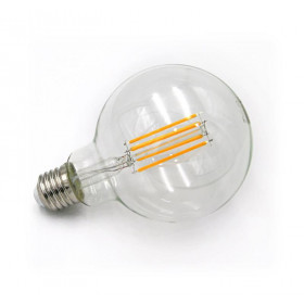 Λάμπα LED Γλόμπος G95 8W E27 2800k 230V Filament Dimmable Clear LUMEN