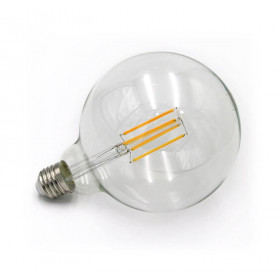 Λάμπα LED Γλόμπος G125 8W E27 2800k 230V Filament Dimmable Clear LUMEN