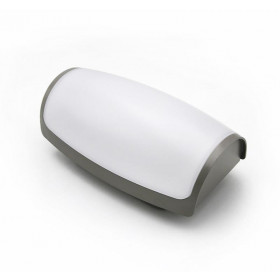 Απλίκα LED 12W 4000K Γκρι 21-01216 ADELEQ
