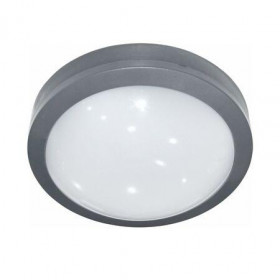 Πλαφονιέρα LED 18W 4000k Γκρι 21-230186 ADELEQ