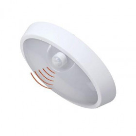 Πλαφονιέρα LED 15W 4000Κ Λευκό Με Ανιχνευτή Κίνησης 21-240157108 ADELEQ