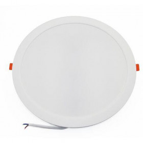 Πάνελ LED Χωνευτό 24W 4000K Στρογγυλό Λευκό 21-924101 ADELEQ