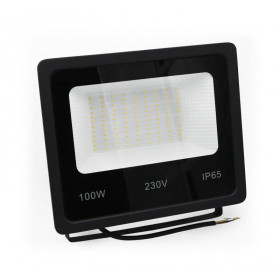 Προβολέας LED 100W 3000K Μαύρο IP65 230V ADELEQ