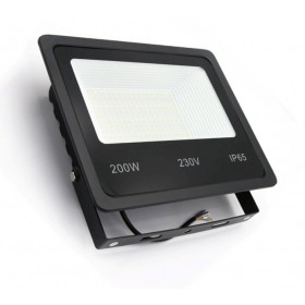 Προβολέας LED 200W 6200K Μαύρο IP65 230V ADELEQ
